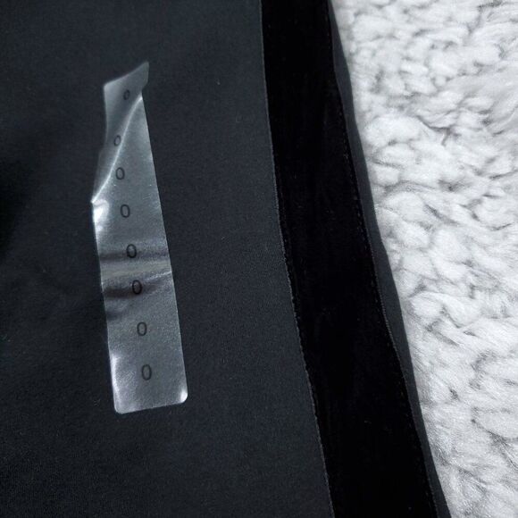 Polo Ralph Lauren Velvet Side Stripe Black Skinny Pants Ankle Zip Size 0 - Picture 4 of 12